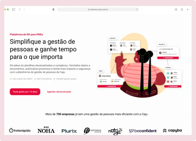 Caju Growth Design